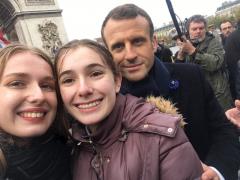 selfie avec le Président