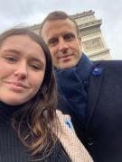 Selfie avec le président